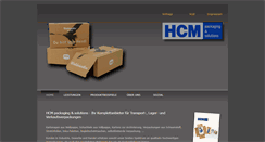 Desktop Screenshot of hcm-packaging.com